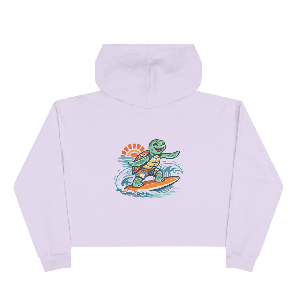 Foundations Sea Turtle Cropped Hoodie