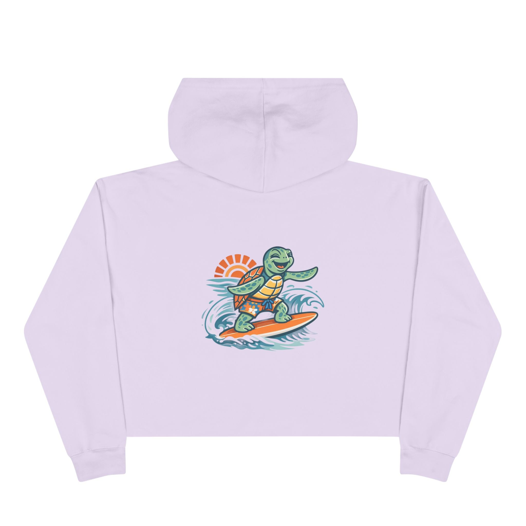 Foundations Sea Turtle Cropped Hoodie