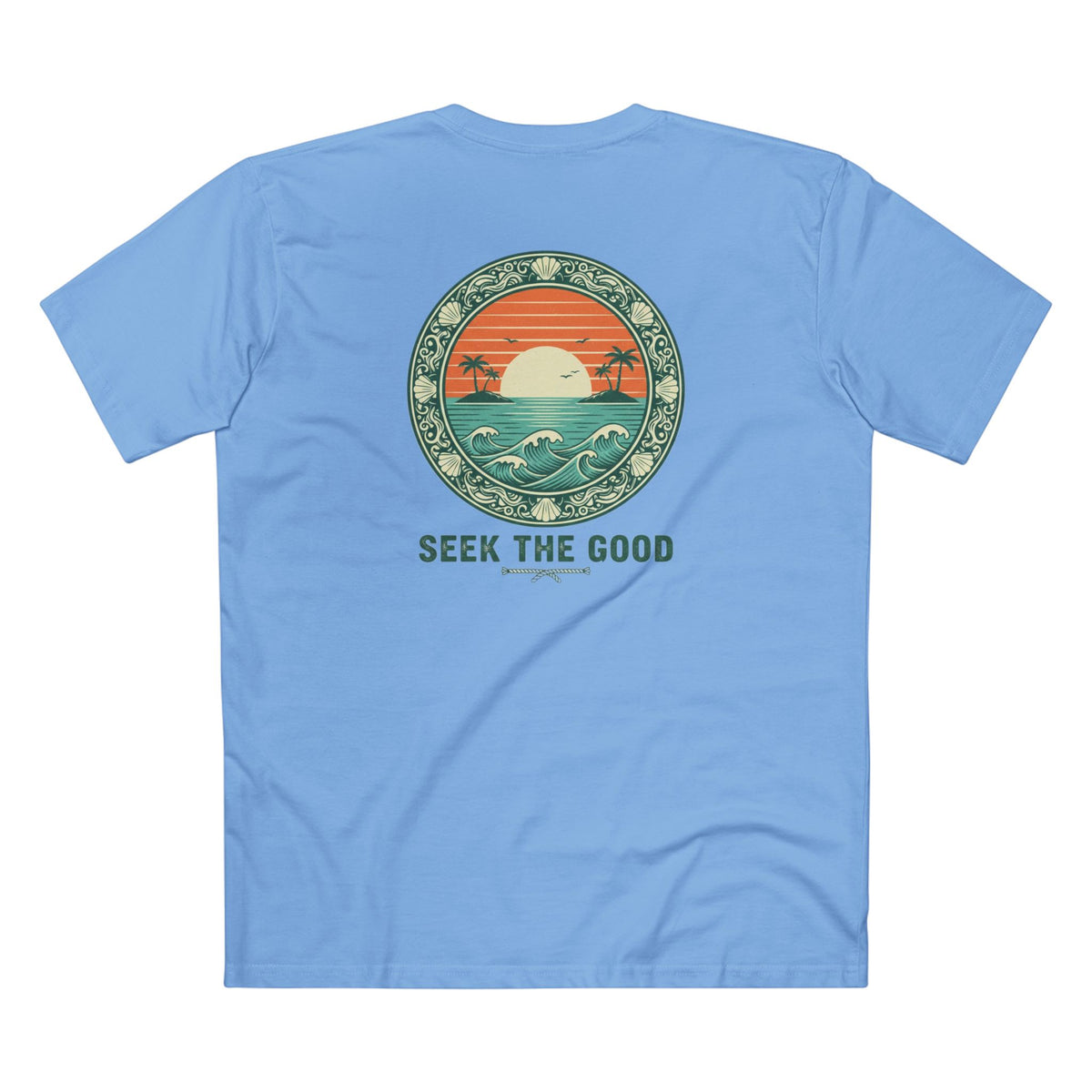 Apex Limoncello Tee - Carolina Blue - extra view