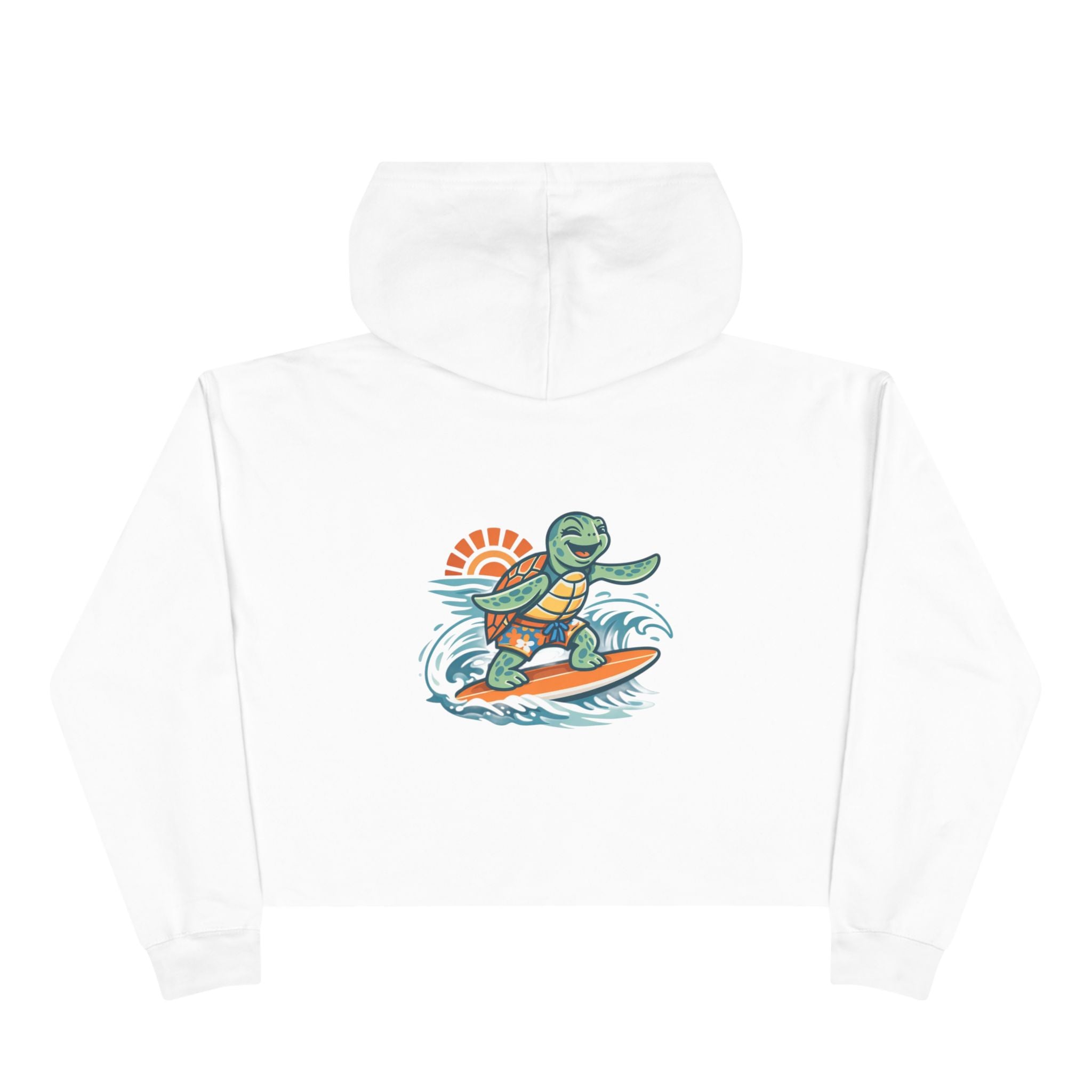 Foundations Sea Turtle Cropped Hoodie