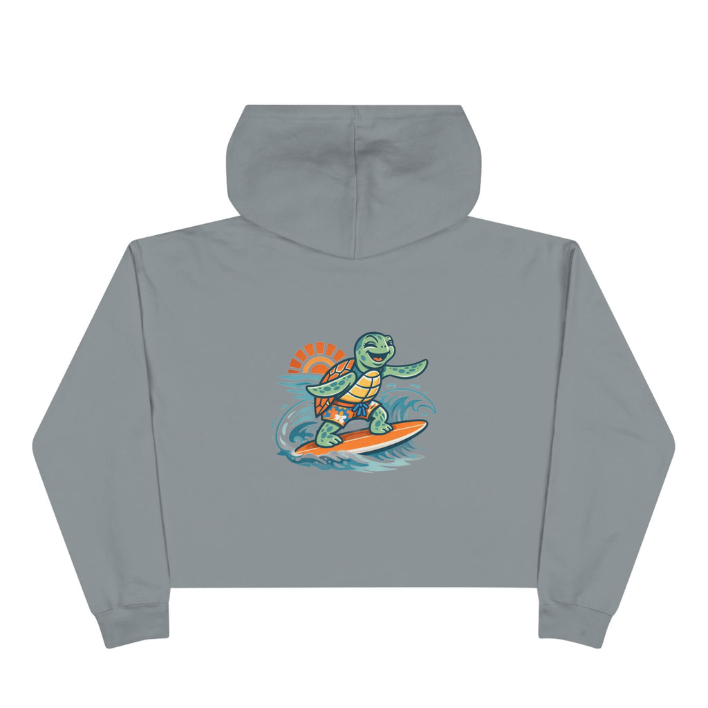 Foundations Sea Turtle Cropped Hoodie