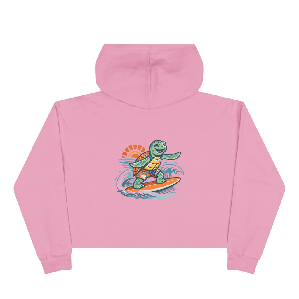 Foundations Sea Turtle Cropped Hoodie