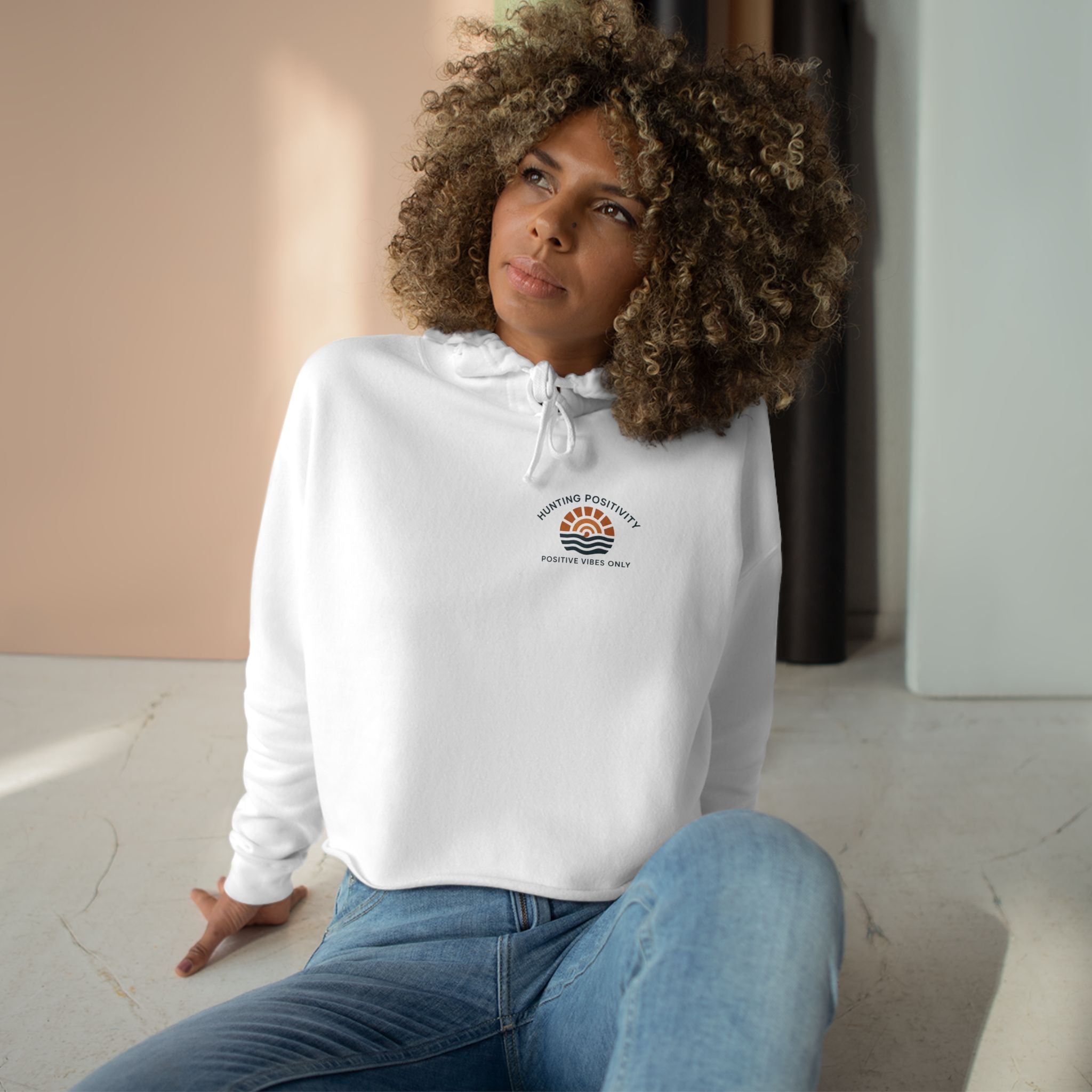 Foundations Sea Turtle Cropped Hoodie