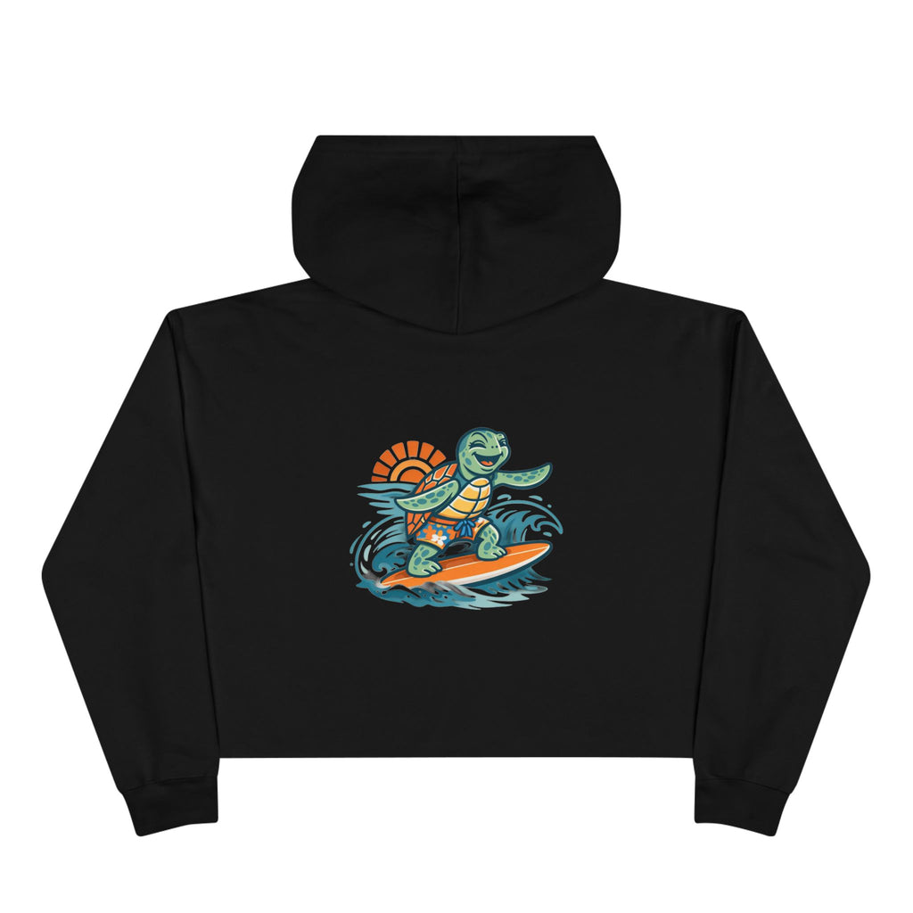 Foundations Sea Turtle Cropped Hoodie