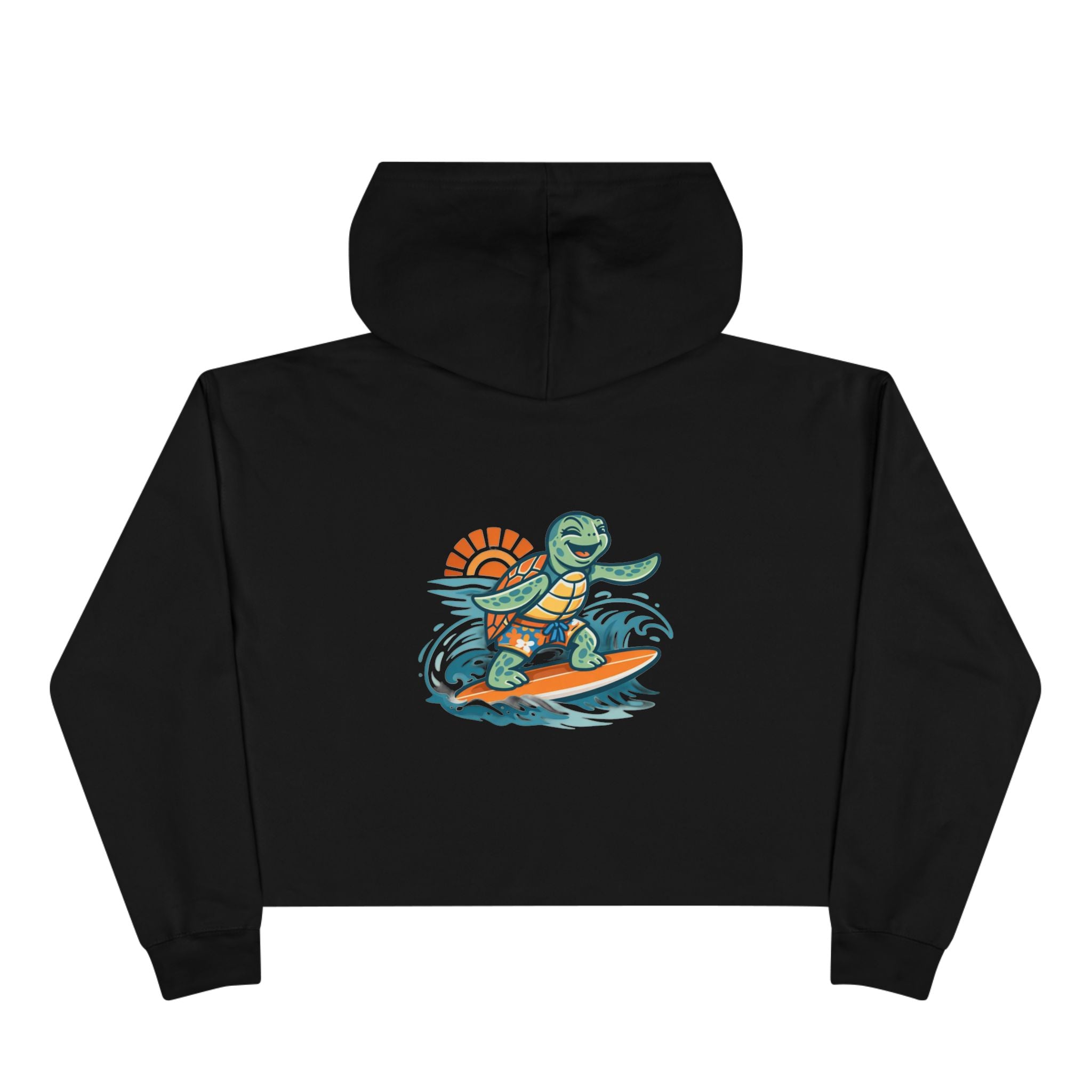 Foundations Sea Turtle Cropped Hoodie
