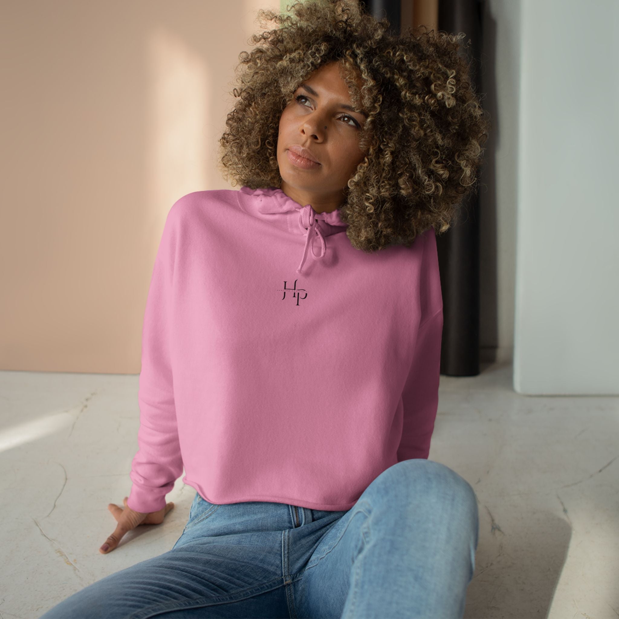 Apex Cropped Hoodie – Hunting Positivity